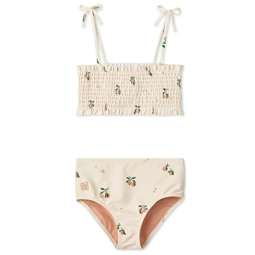 Liewood Mikaela Printed Bikini Set | Peach /Sea Shell