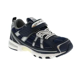 Little Boy Tsukihoshi Storm Sneaker Navy/Silver