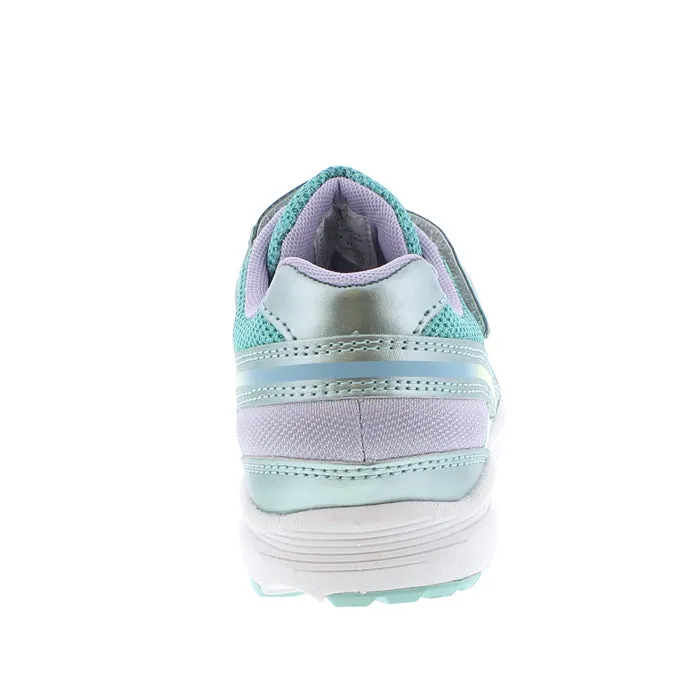 Little Girl Tsukihoshi Glitz Sneaker Mint/Lavender