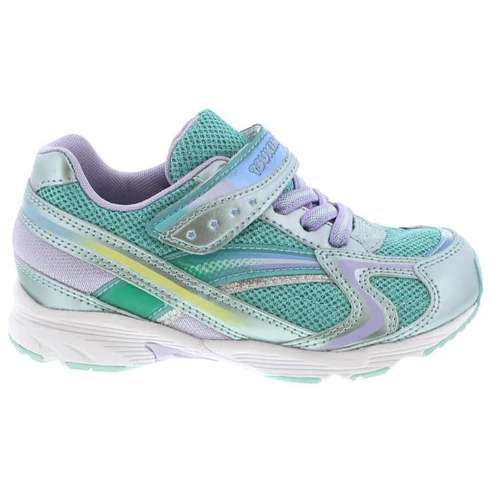 Little Girl Tsukihoshi Glitz Sneaker Mint/Lavender