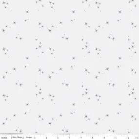 Little Witch Spider Dots Smoke Yardage by Jennifer Long | Riley Blake Designs