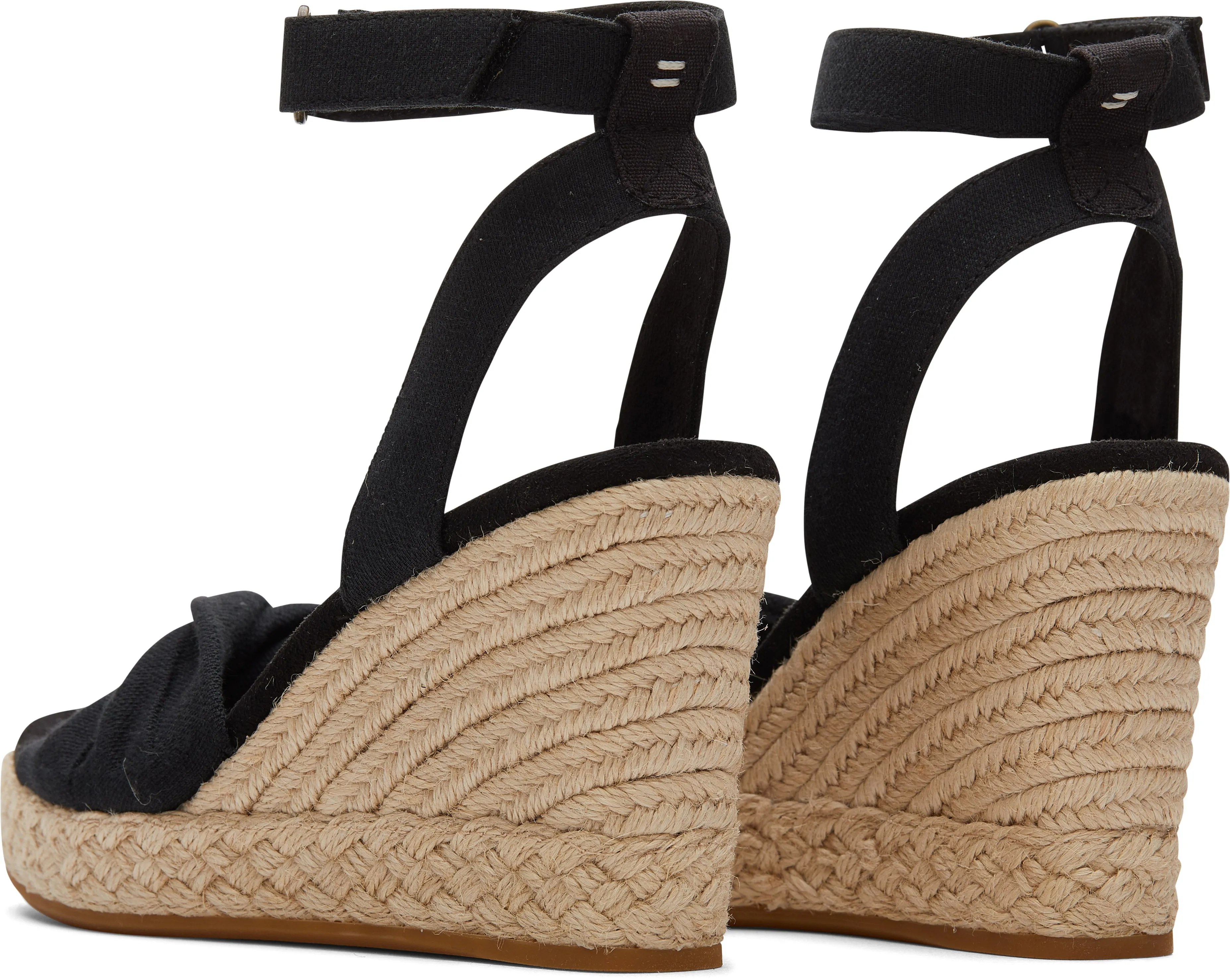 Marisela Wedge Sandal - Black