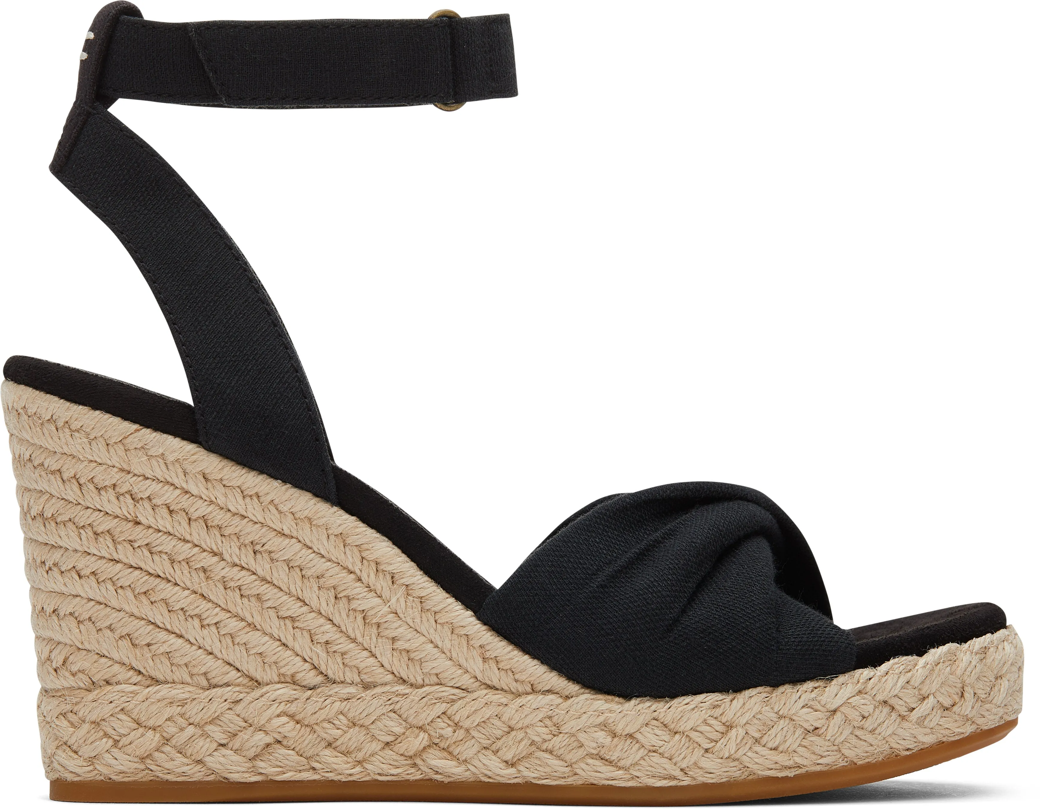 Marisela Wedge Sandal - Black