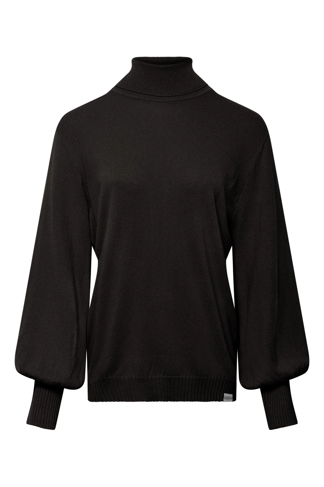 MAXINE - Organic Cotton Jumper Black