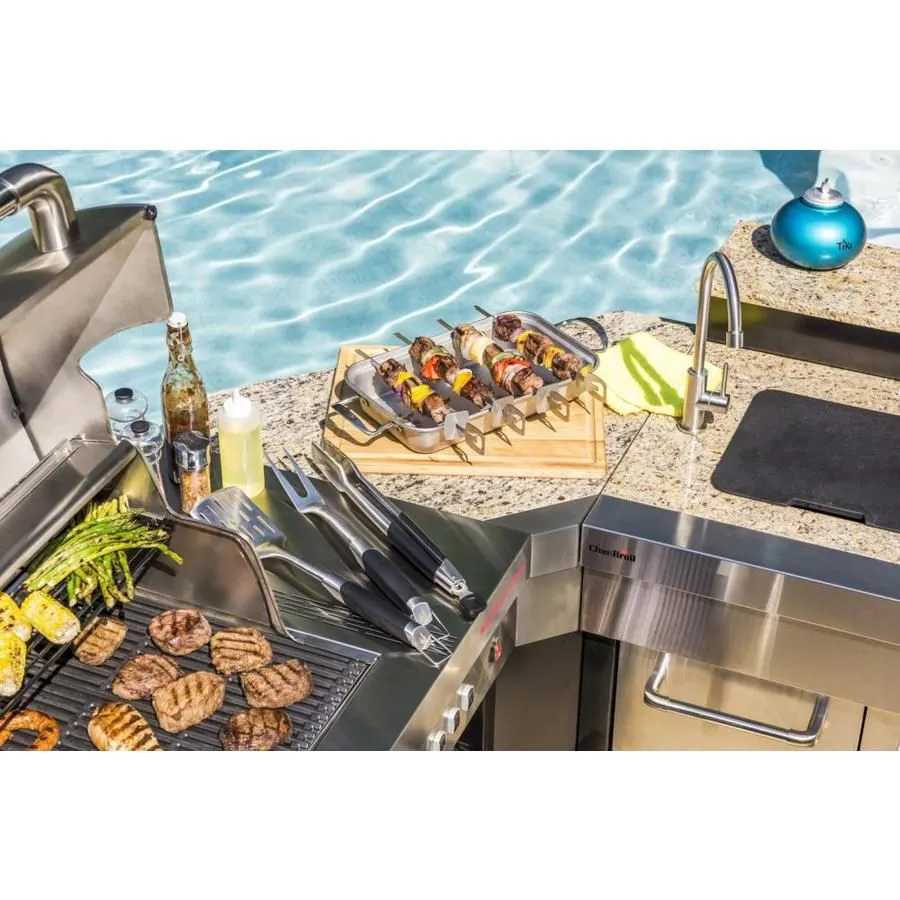 MEDALLION SERIES™ MODULAR OUTDOOR KITCHEN 5 BURNER TRU-INFRARED™ GAS GRILL