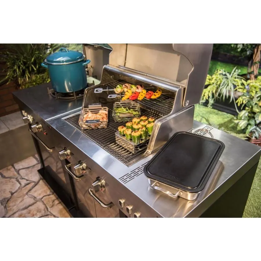 MEDALLION SERIES™ MODULAR OUTDOOR KITCHEN 5 BURNER TRU-INFRARED™ GAS GRILL