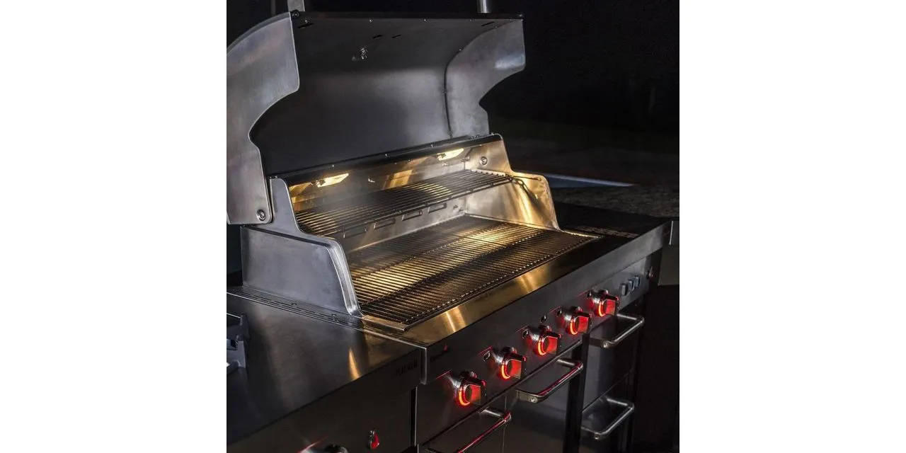 MEDALLION SERIES™ MODULAR OUTDOOR KITCHEN 5 BURNER TRU-INFRARED™ GAS GRILL