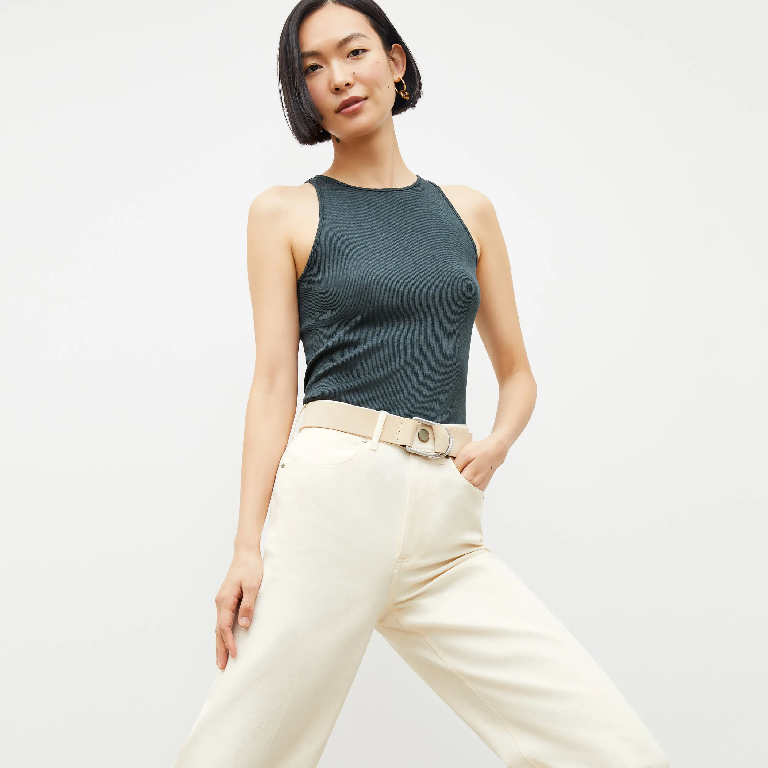 Milo Wide-Leg Jean - Eco Better Than Denim :: Tusk