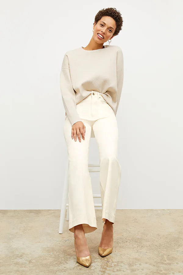 Milo Wide-Leg Jean - Eco Better Than Denim :: Tusk