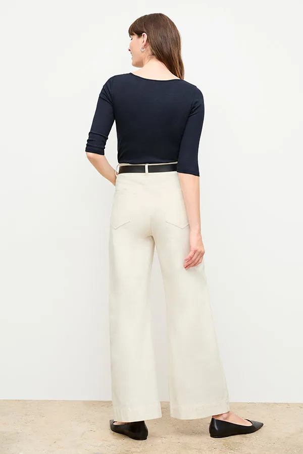 Milo Wide-Leg Jean - Eco Better Than Denim :: Tusk