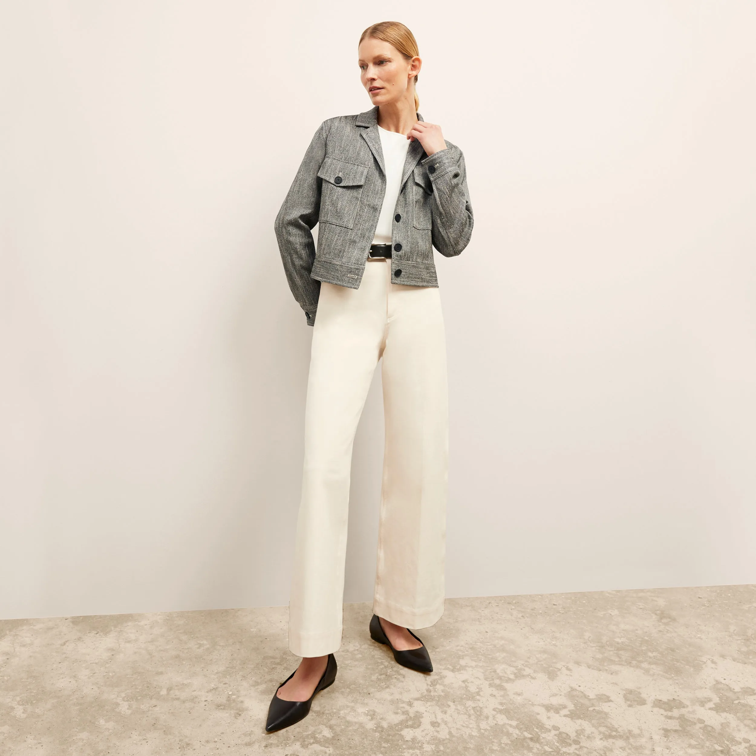 Milo Wide-Leg Jean - Eco Better Than Denim :: Tusk