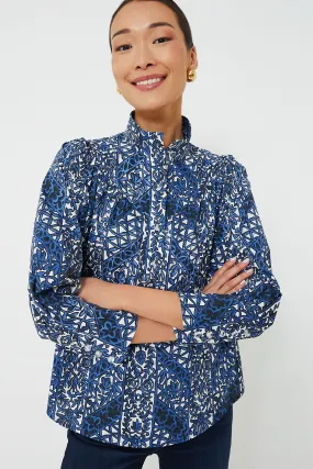 Montecito Midnights Corrigan Blouse