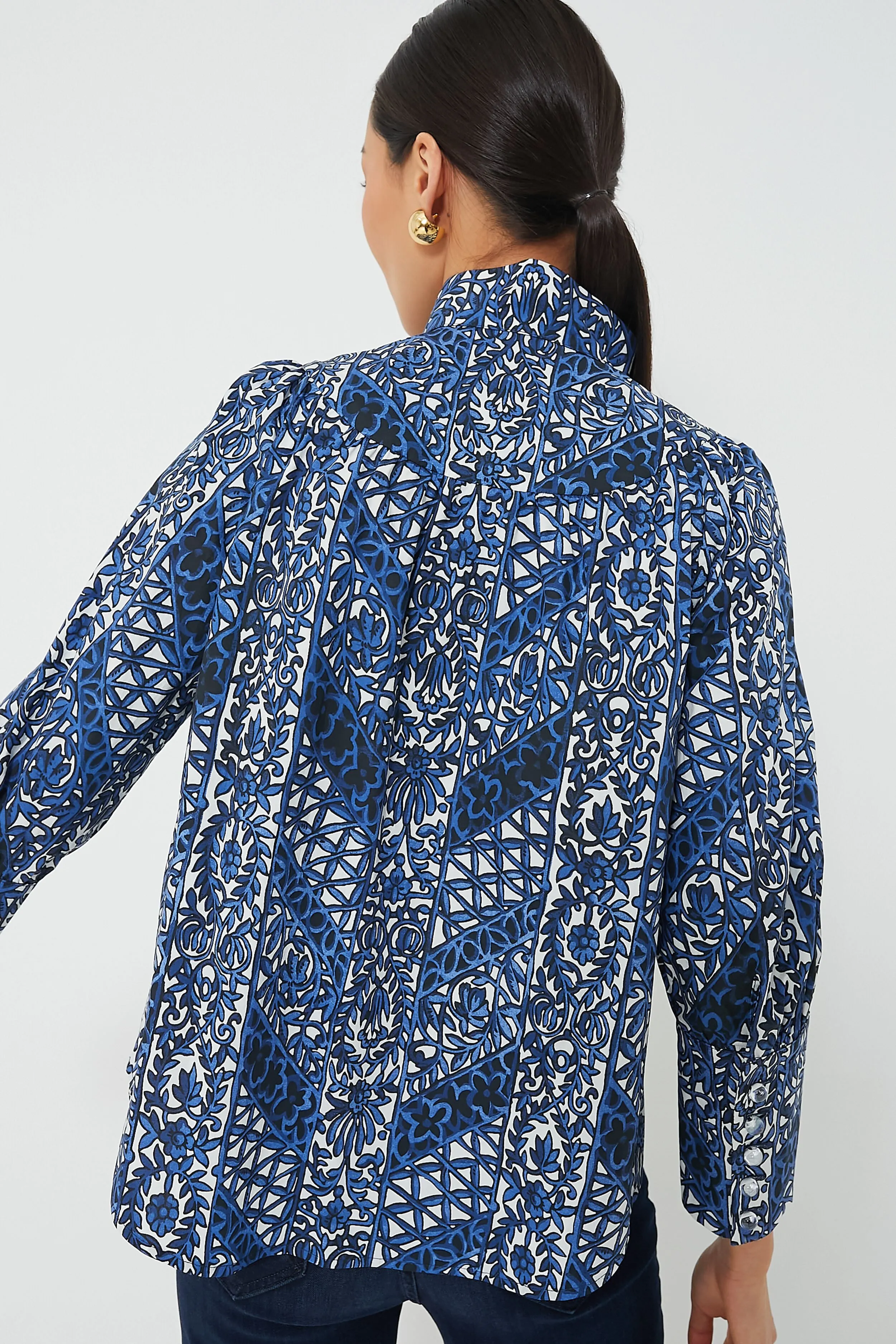 Montecito Midnights Corrigan Blouse