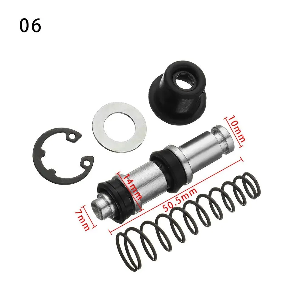 Motorcycle Clutch Brake Pump 11mm  12.7mm 14mm Piston Plunger Repair Kits Set Master Cylinder Piston Rigs Repair Accessories