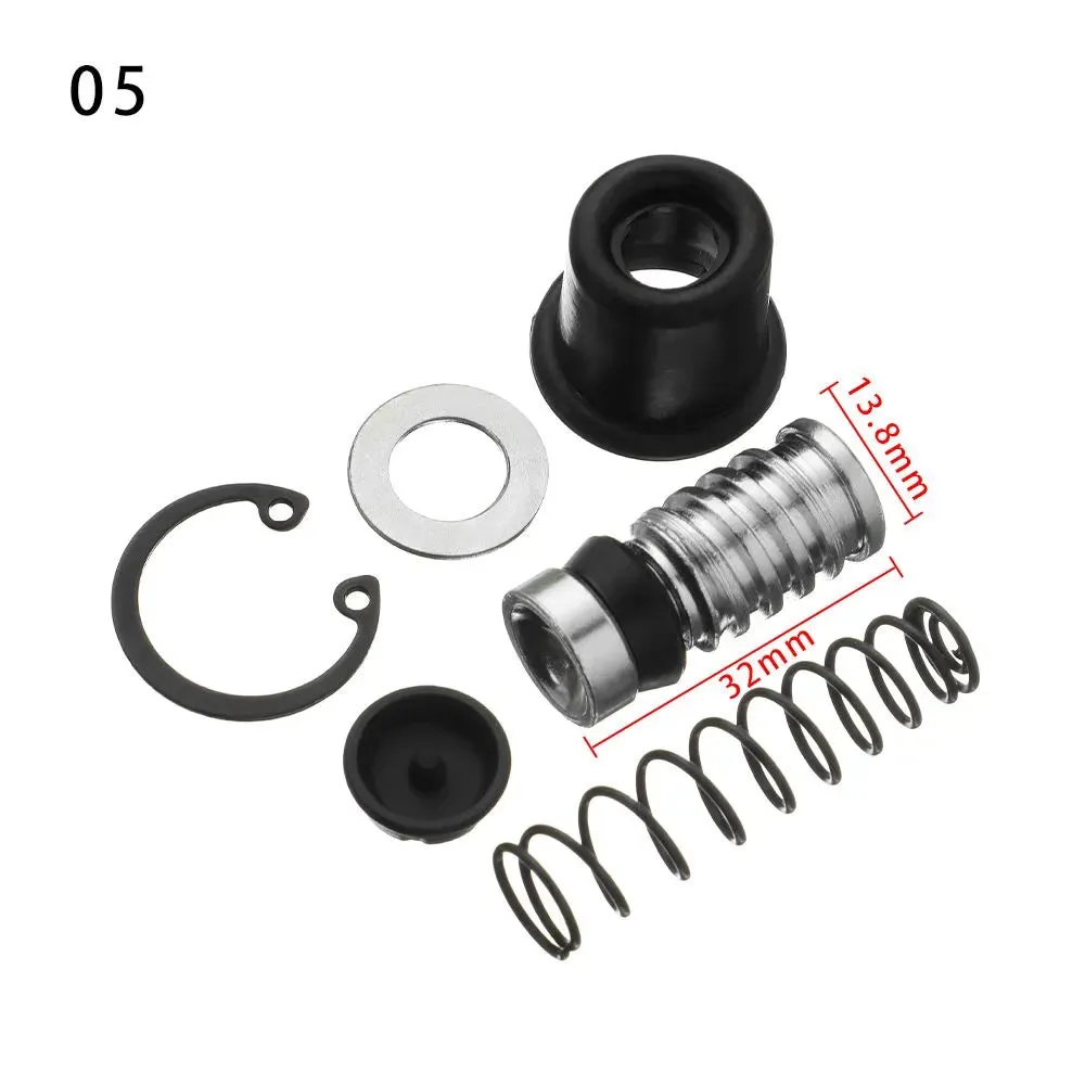 Motorcycle Clutch Brake Pump 11mm  12.7mm 14mm Piston Plunger Repair Kits Set Master Cylinder Piston Rigs Repair Accessories