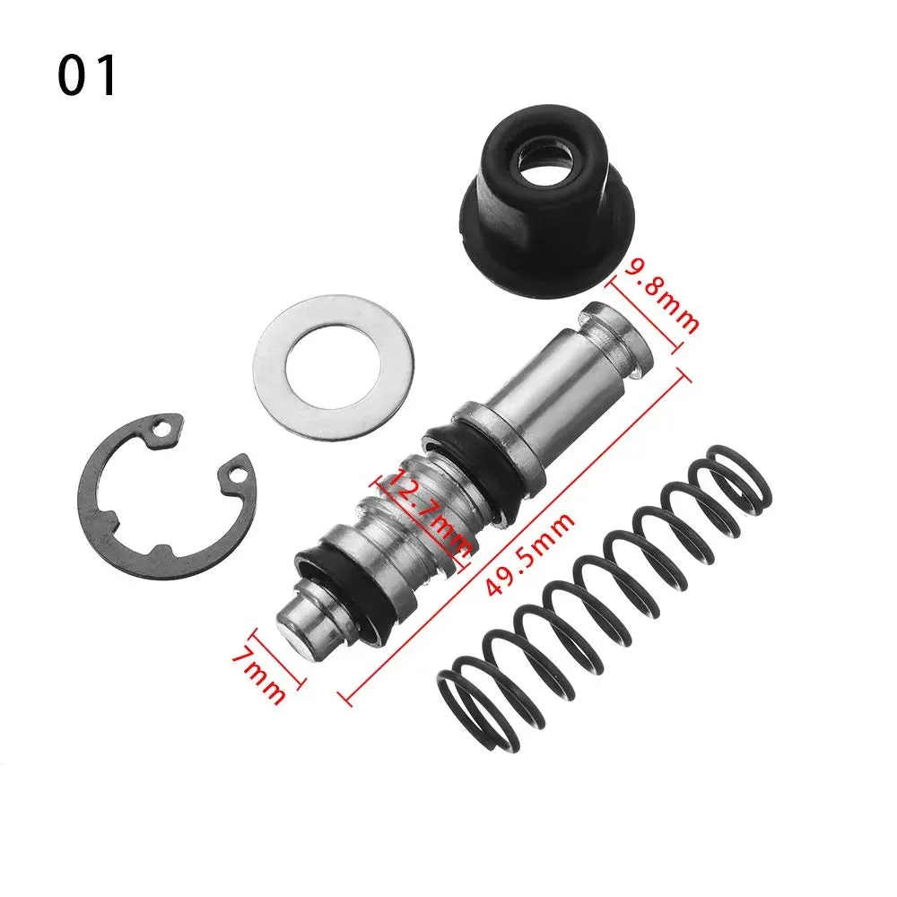 Motorcycle Clutch Brake Pump 11mm  12.7mm 14mm Piston Plunger Repair Kits Set Master Cylinder Piston Rigs Repair Accessories