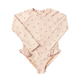 Mrs. Ertha Long Sleeve Swimsuit Ariella | Strawberries