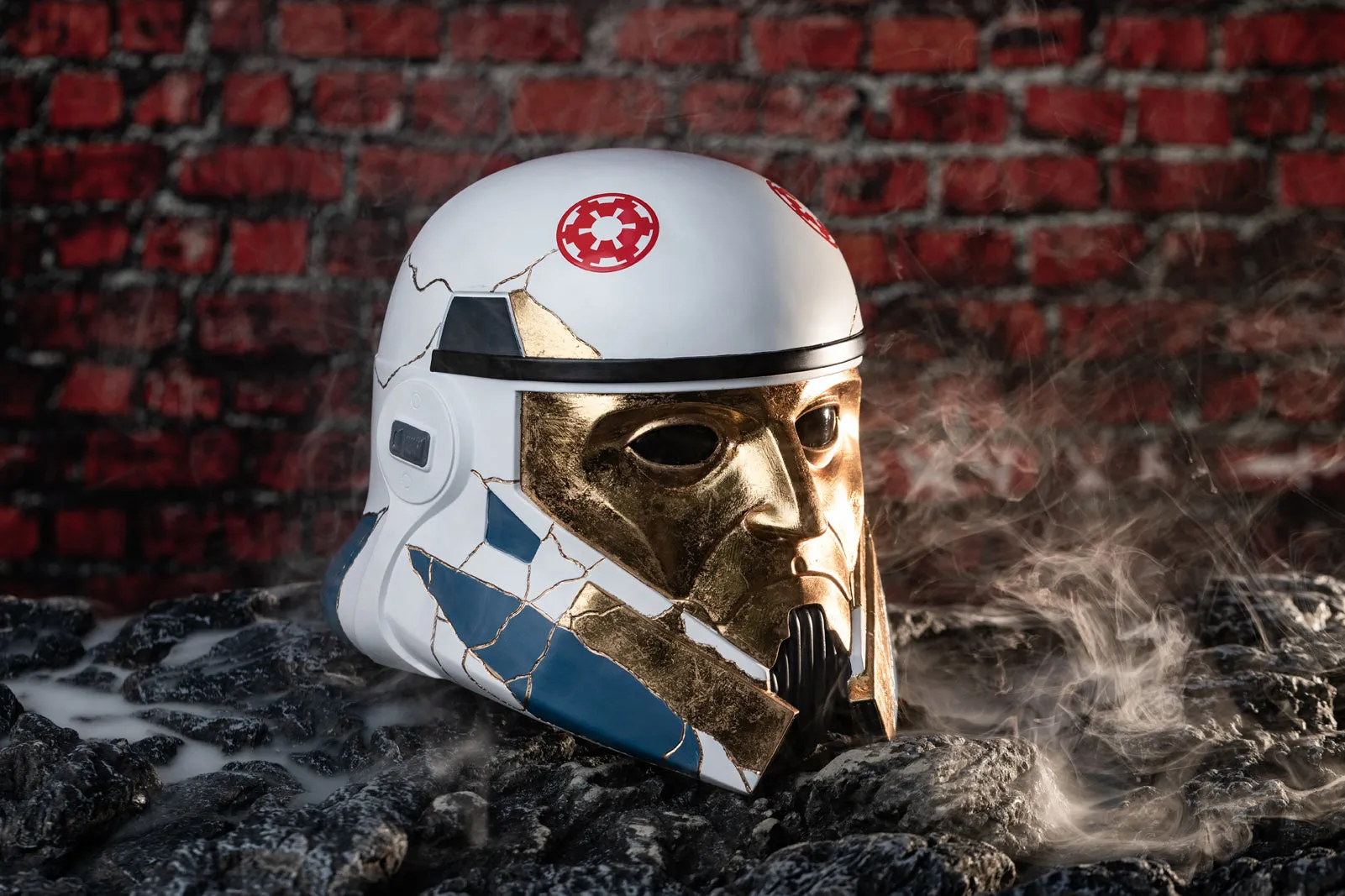 【New Arrival】Xcoser Star Wars Ahsoka Captain Enoch Helmet Cosplay Props Resin Replicas