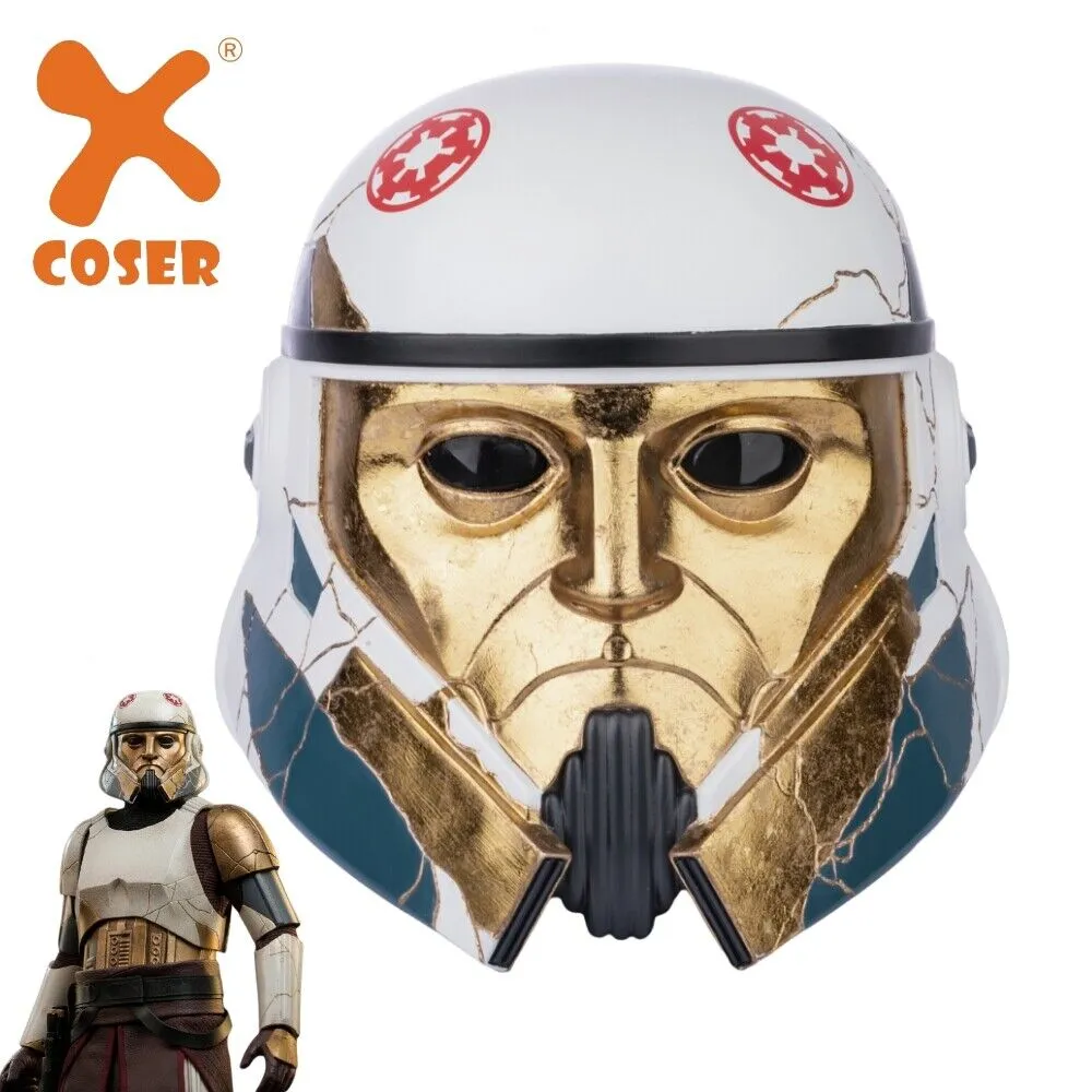 【New Arrival】Xcoser Star Wars Ahsoka Captain Enoch Helmet Cosplay Props Resin Replicas