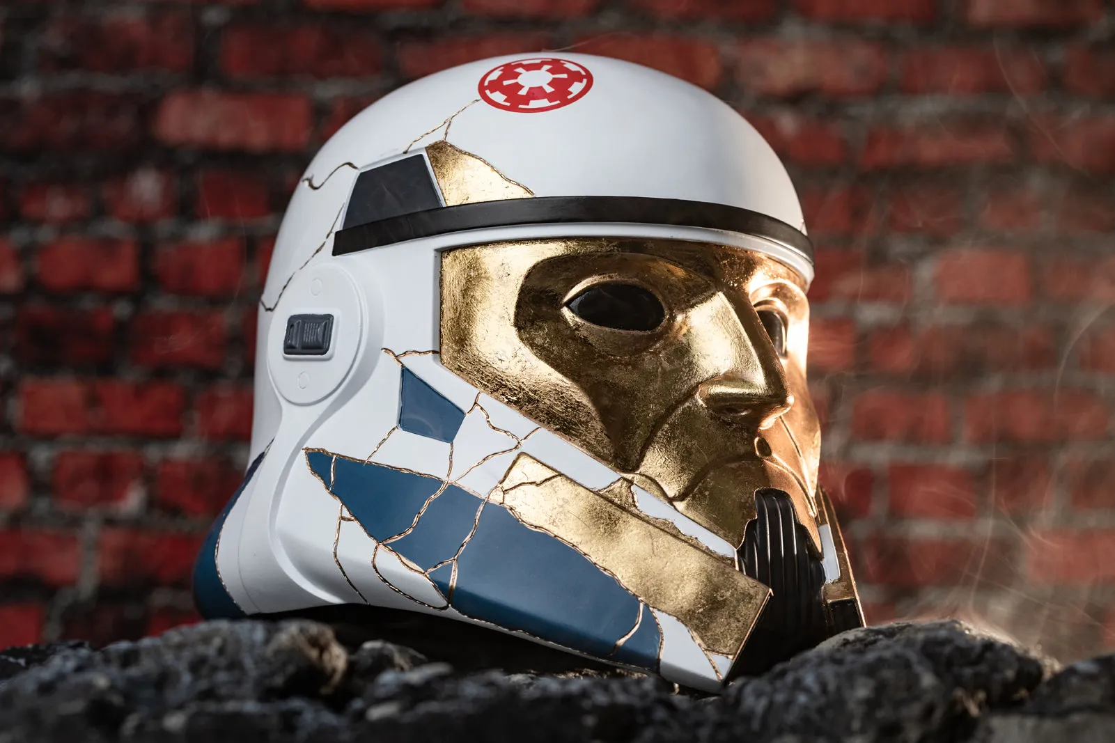 【New Arrival】Xcoser Star Wars Ahsoka Captain Enoch Helmet Cosplay Props Resin Replicas