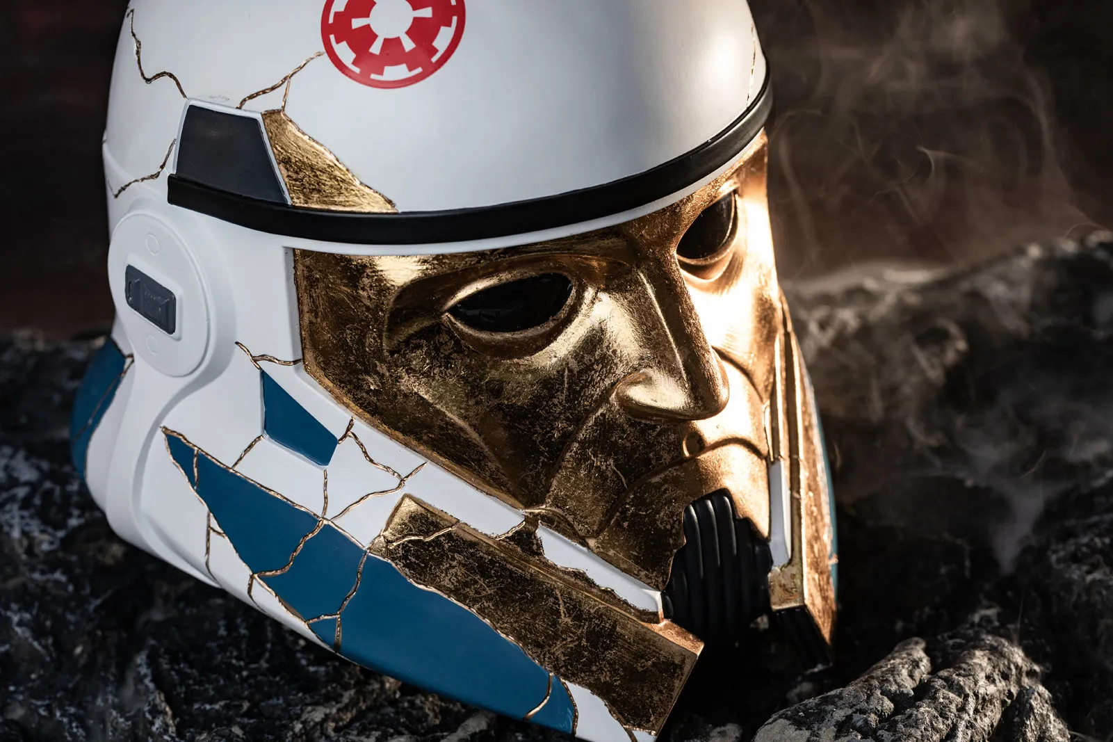 【New Arrival】Xcoser Star Wars Ahsoka Captain Enoch Helmet Cosplay Props Resin Replicas