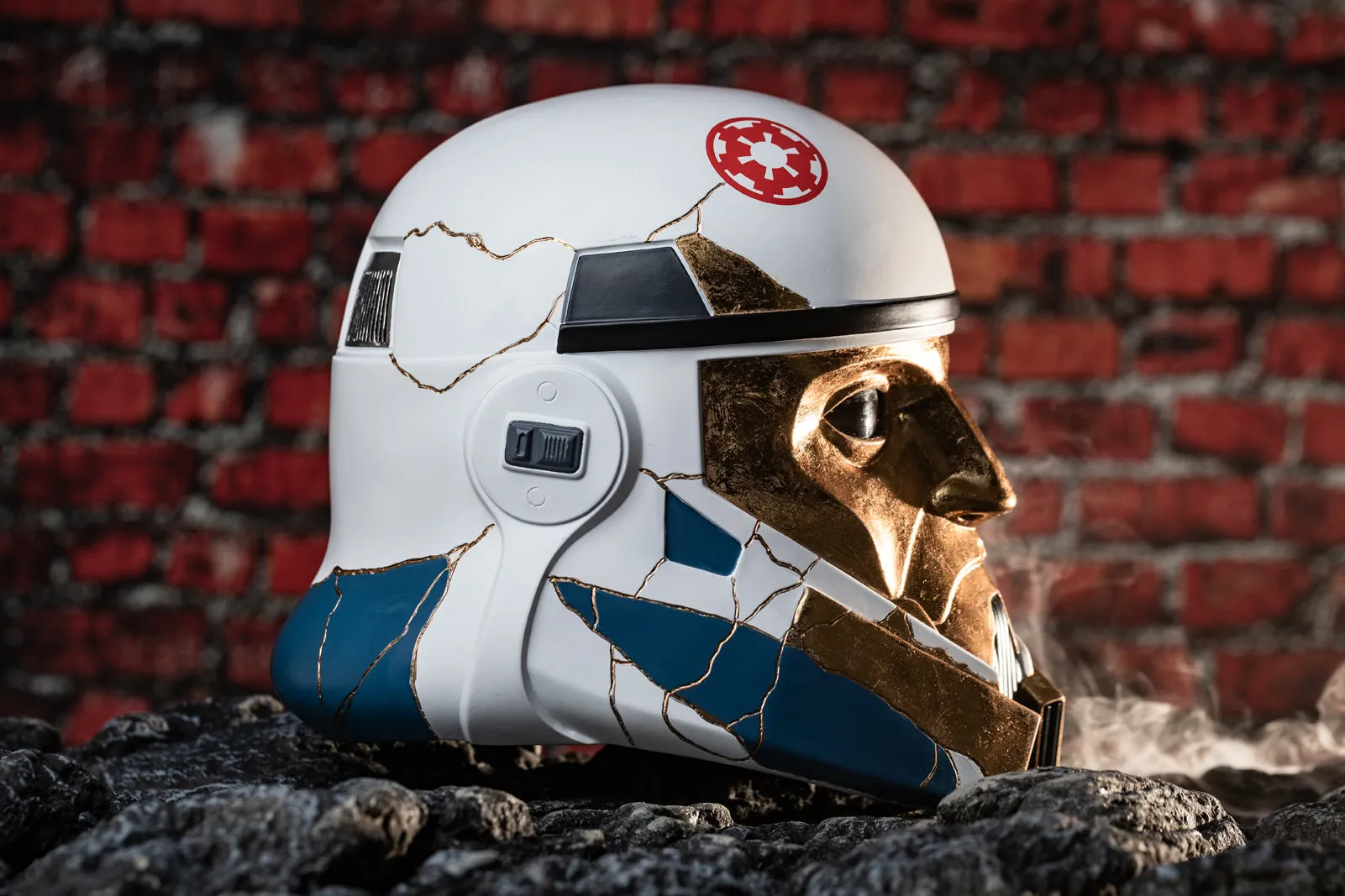 【New Arrival】Xcoser Star Wars Ahsoka Captain Enoch Helmet Cosplay Props Resin Replicas