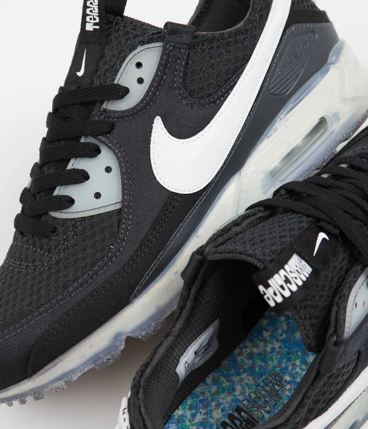 Nike Air Max Terrascape 90 Shoes - Off Noir / Summit White - Black