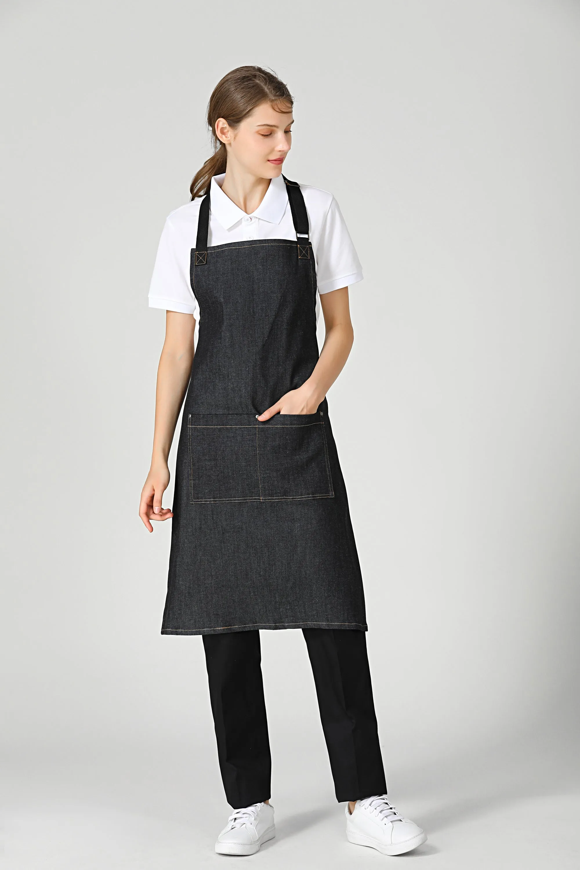 Noah Denim Bib Apron