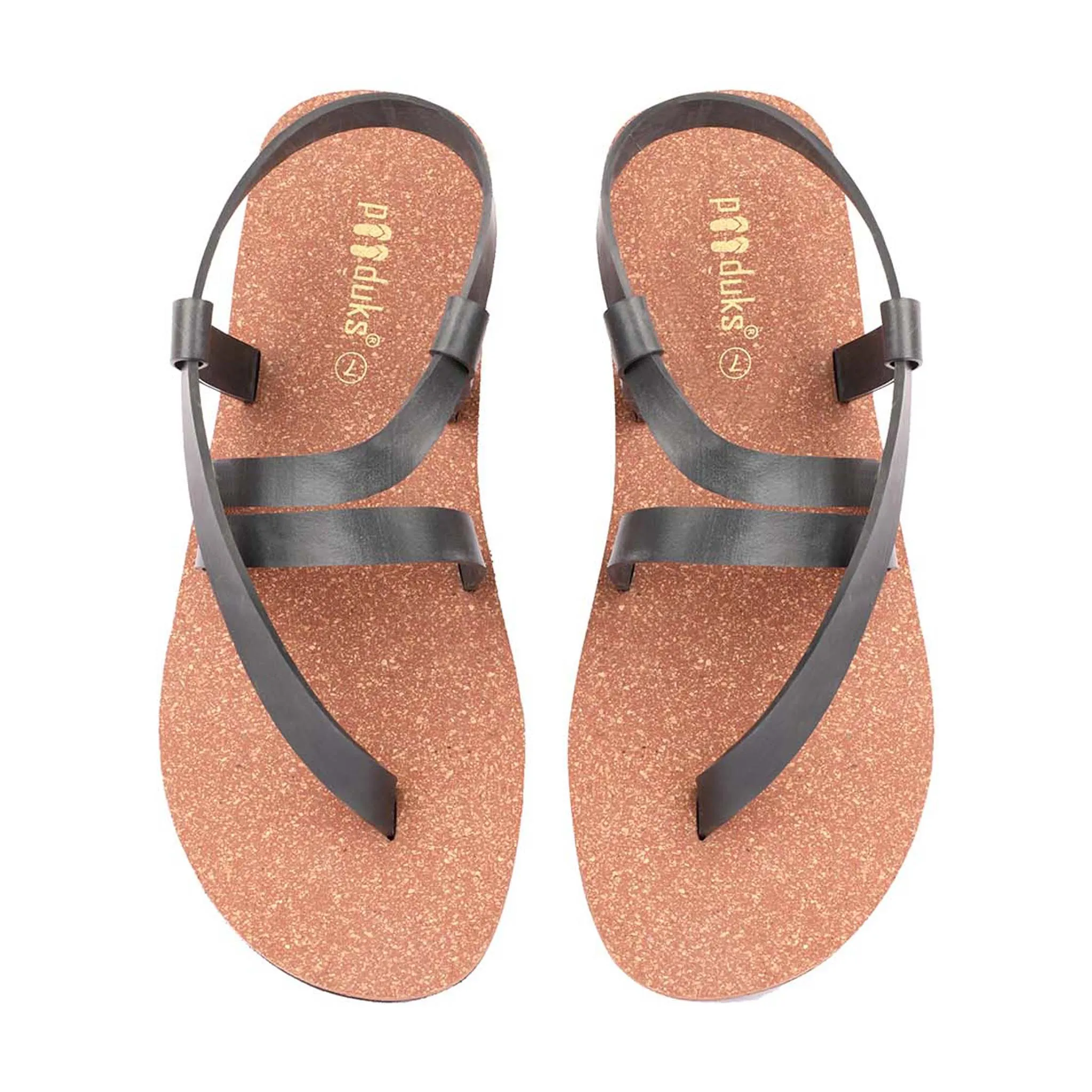 Nuba Solo-Strap Cork Sandals Men