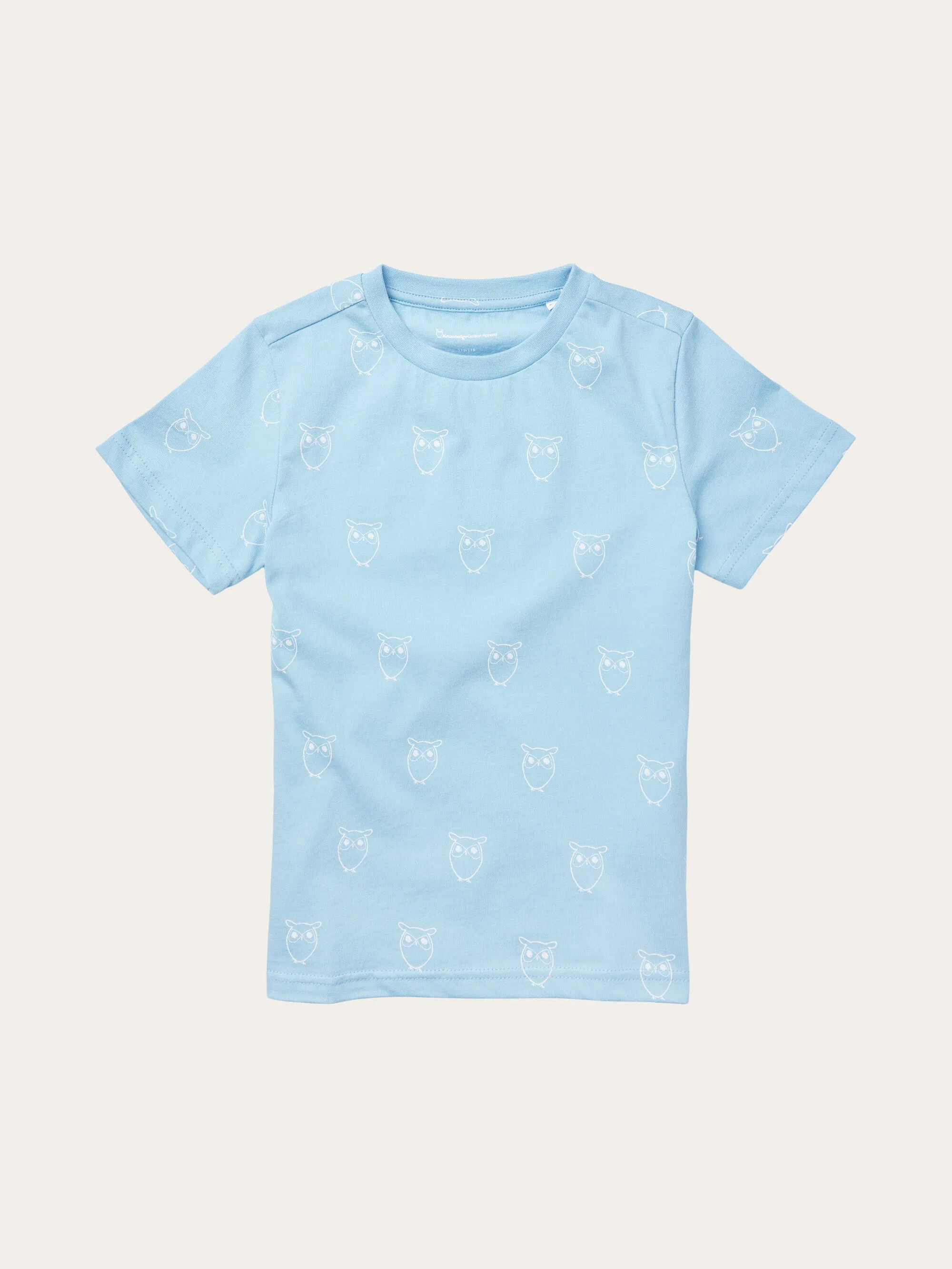 Owl AOP t-shirt - Airy Blue