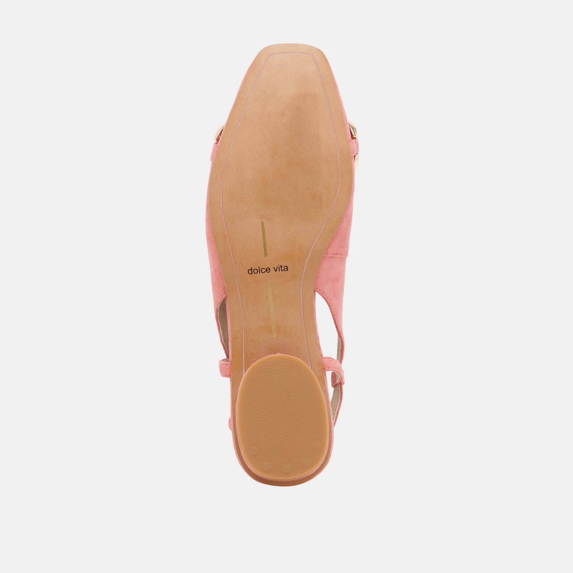 RAMANO FLATS CORAL SUEDE