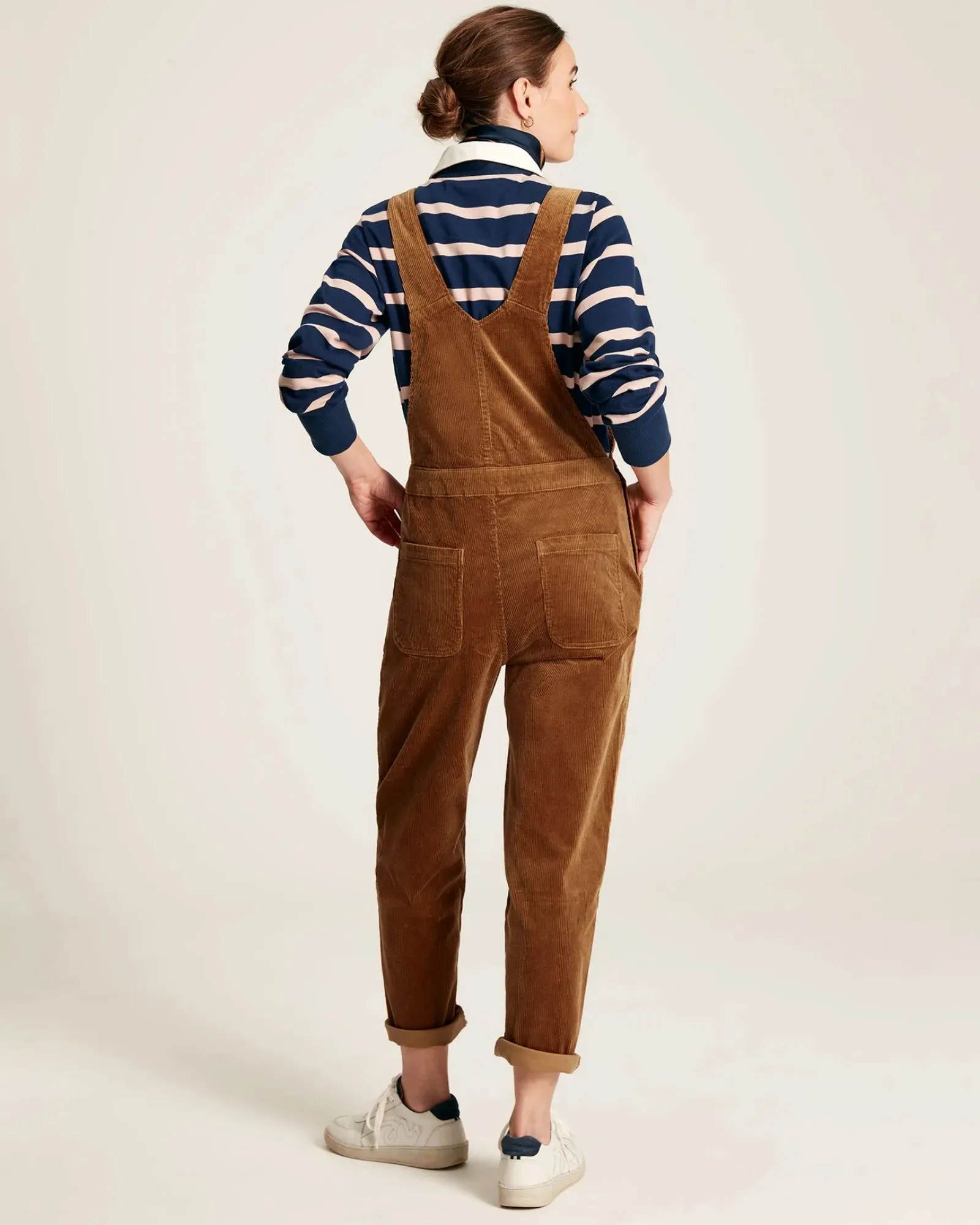 Rampling Cord Dungarees - Tan