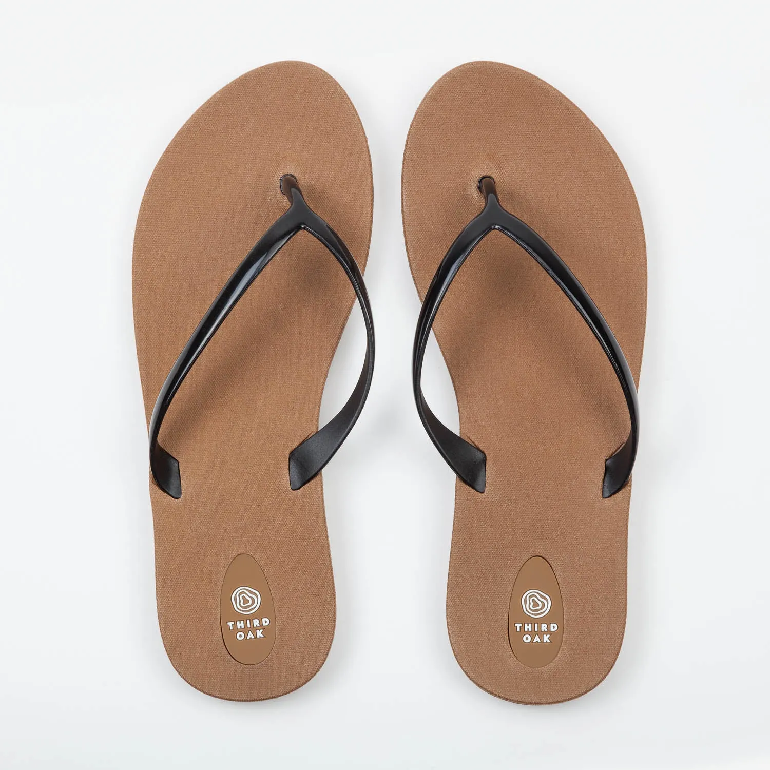 Scout Flip Flops in Toffee Black