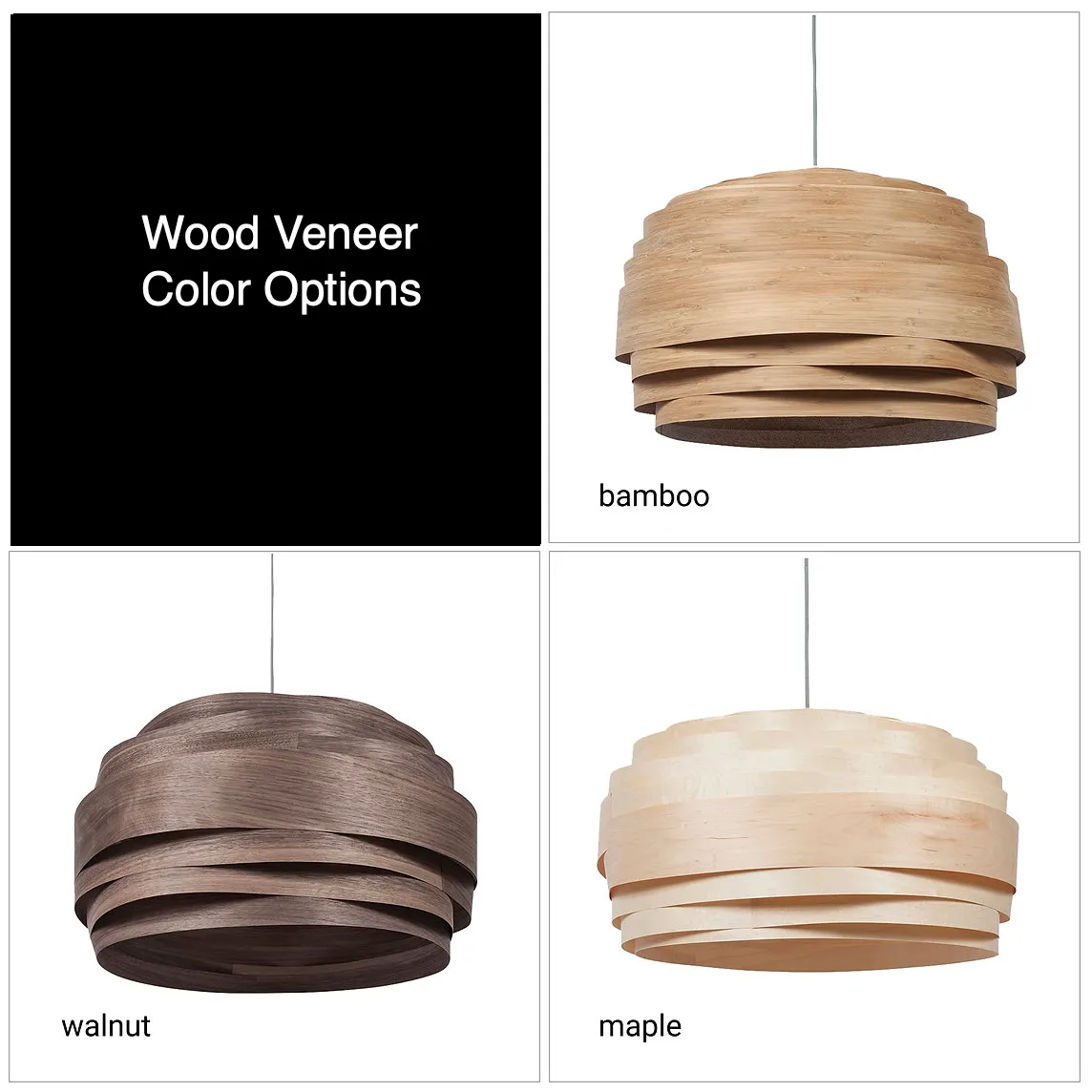 Studio Vayehi Light Cloud Wood Veneer Ceiling Light