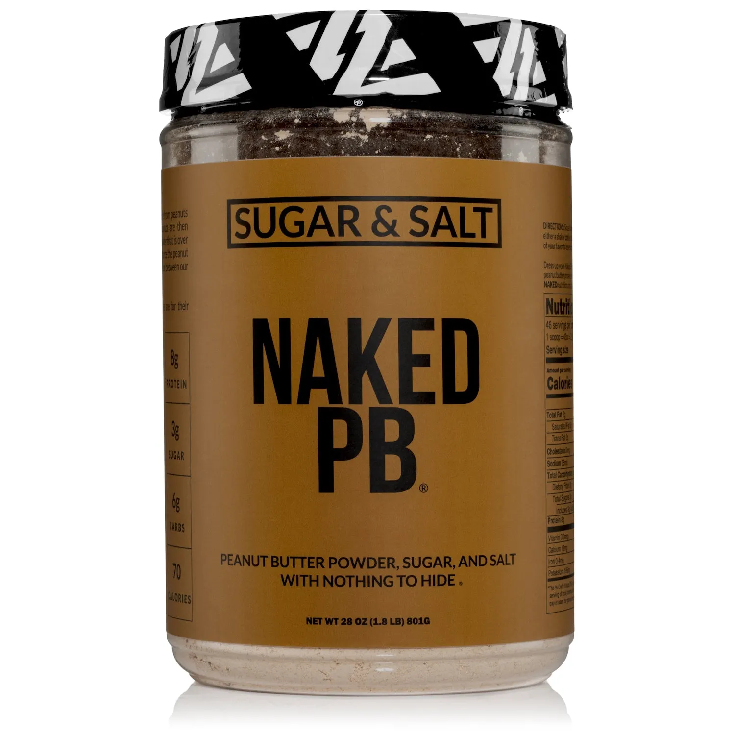 Sugar & Salt Powdered Peanut Butter | Sugar & Salt Naked PB - 1.8LB