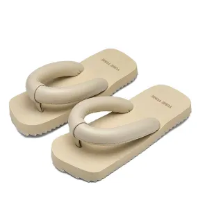 Suki Beige Flip Flops