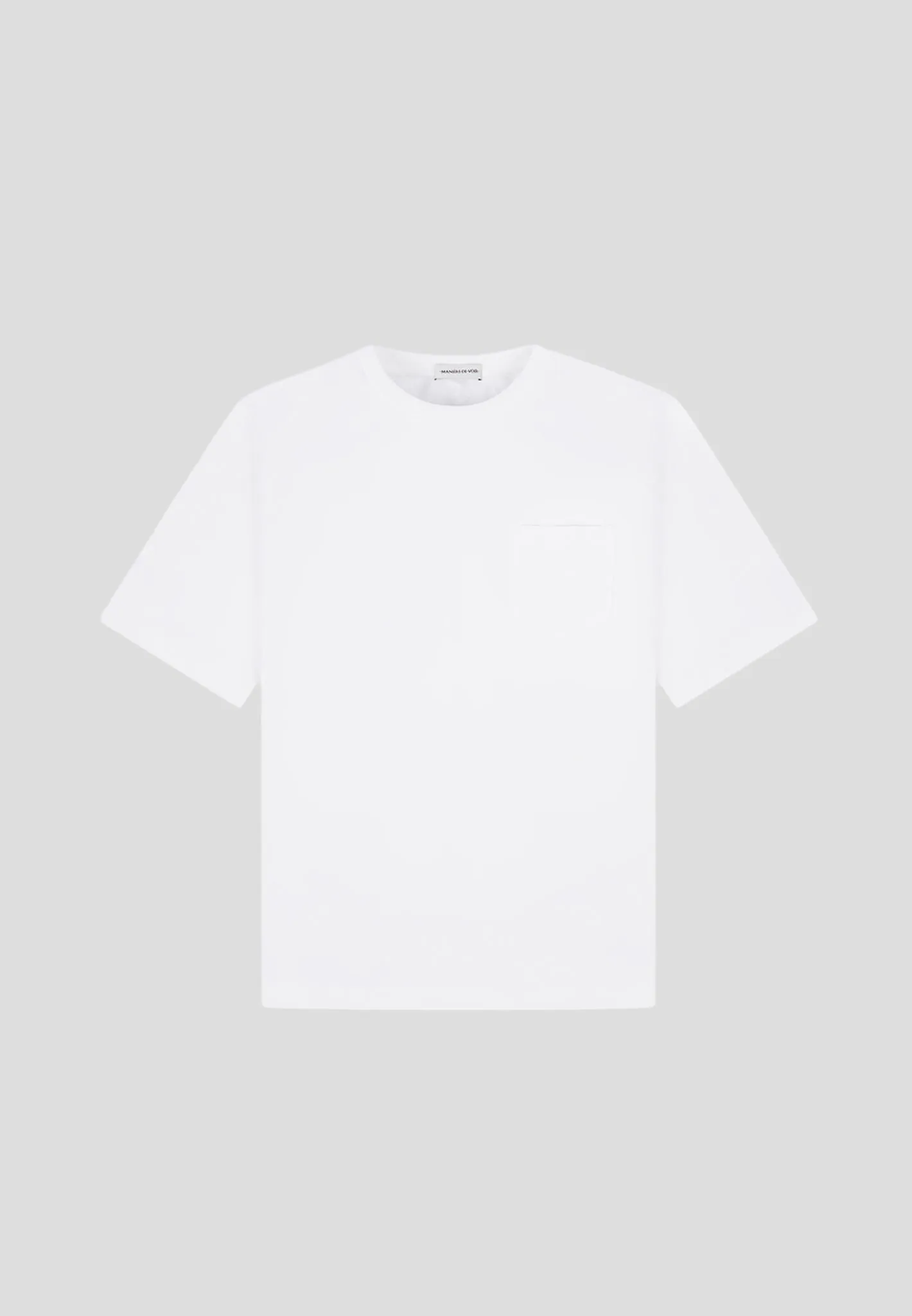 Éternel Oversized Fit Cotton T-Shirt - White