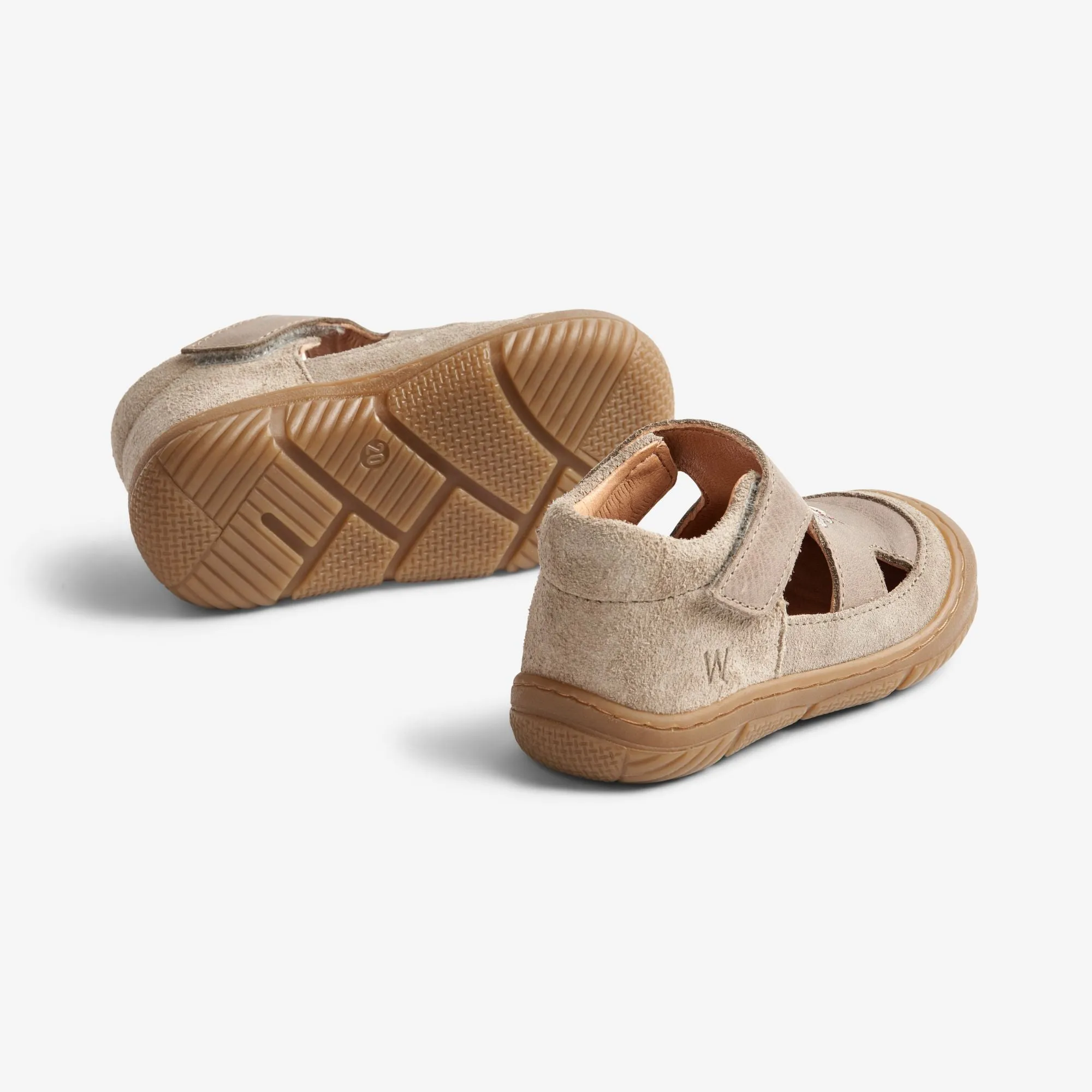 W-Jodi Open Shoe | Baby - gravel