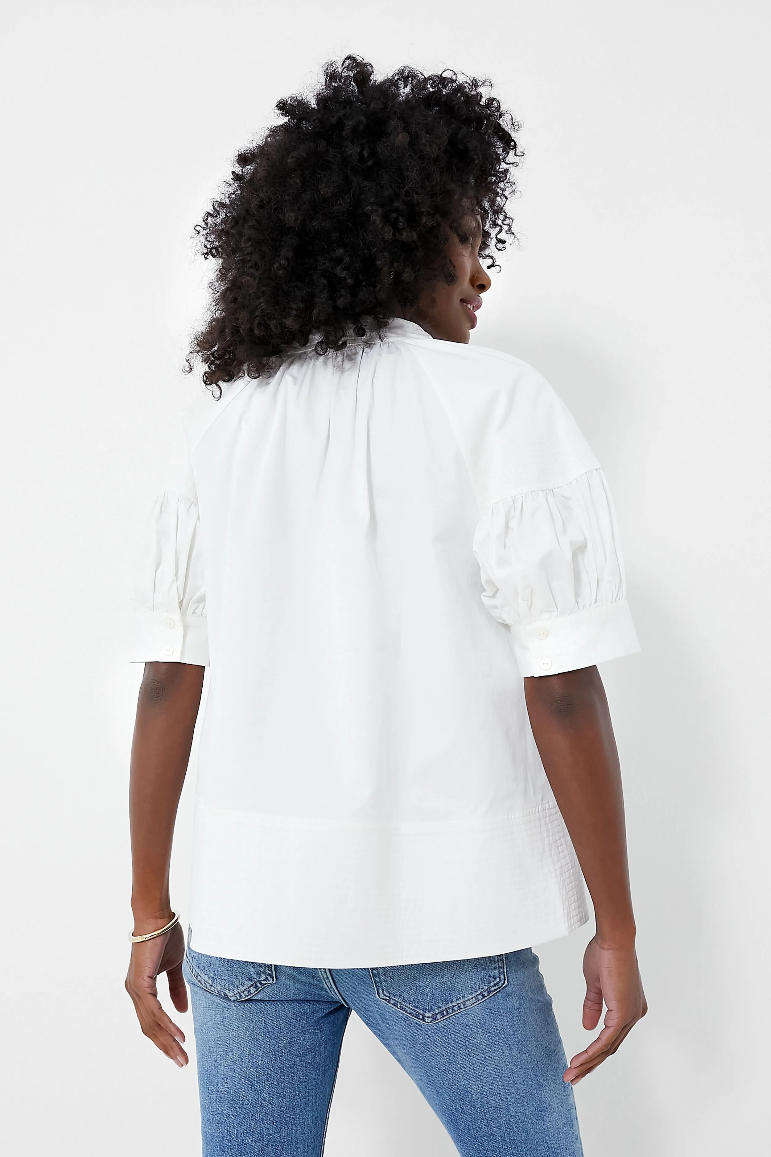 White Ruthie Blouse