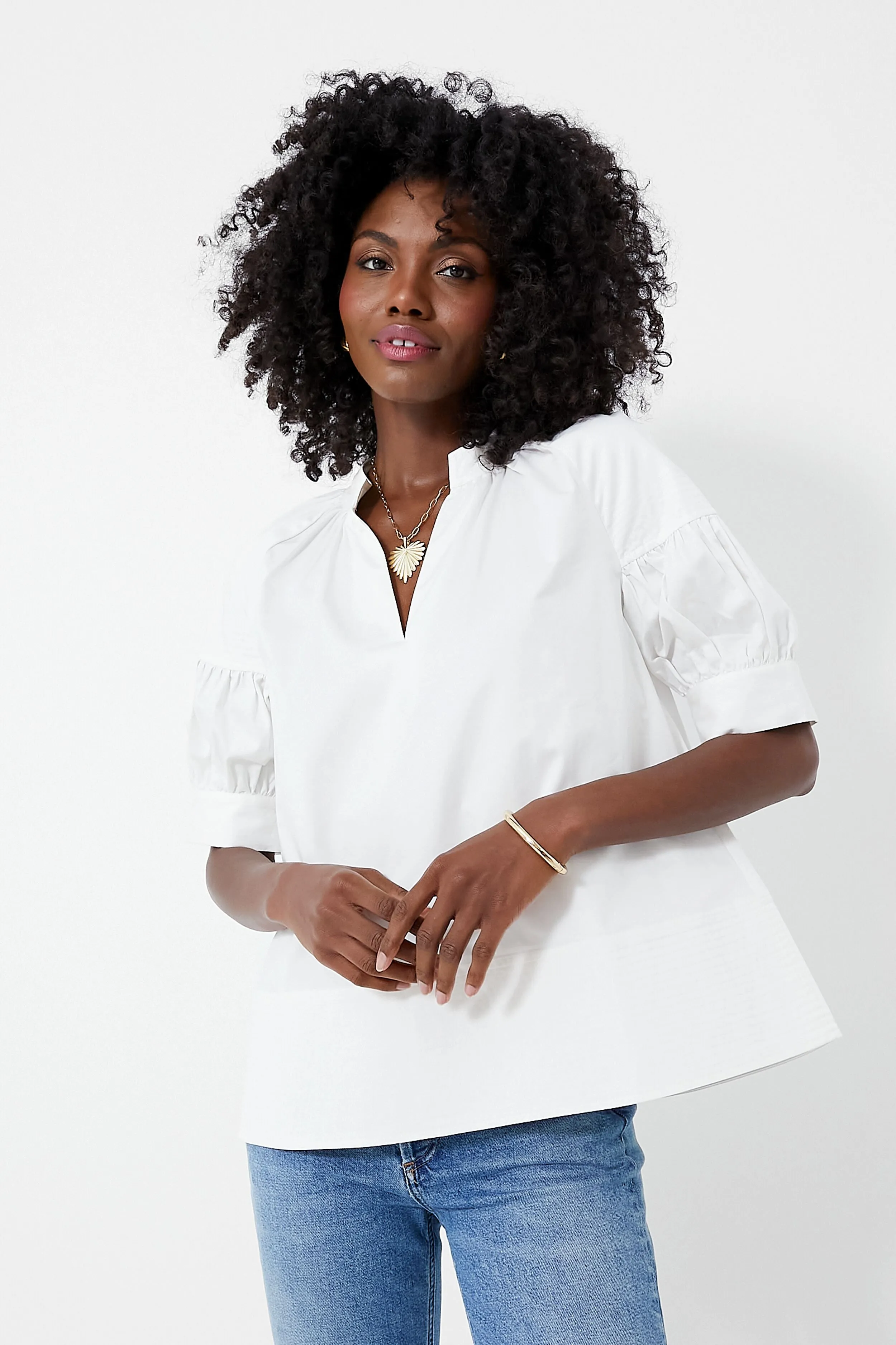 White Ruthie Blouse