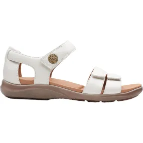 Women's Clarks Kylyn Strap White Leather