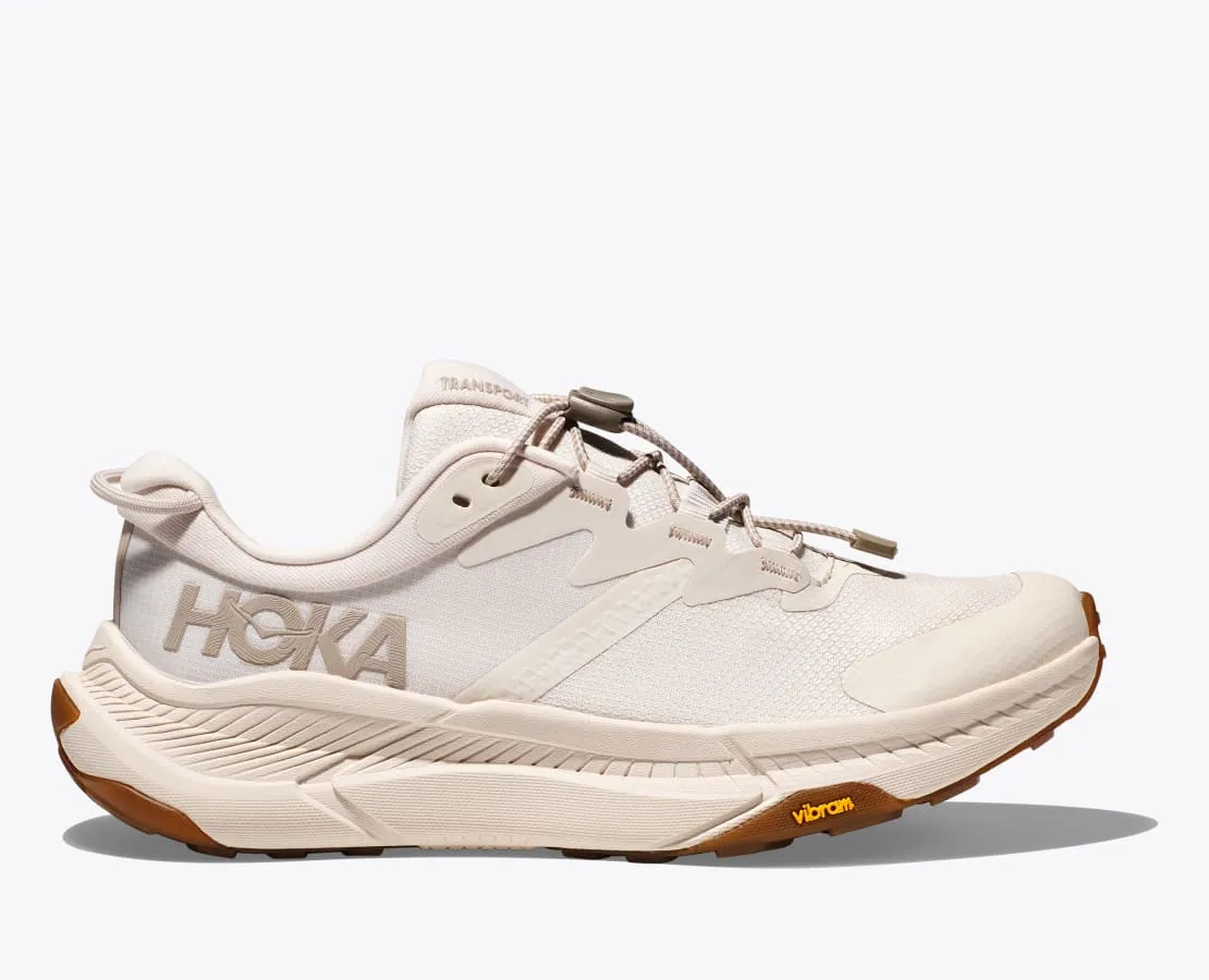 Women's HOKA Transport Everyday Shoe in Eggnog / Eggnog